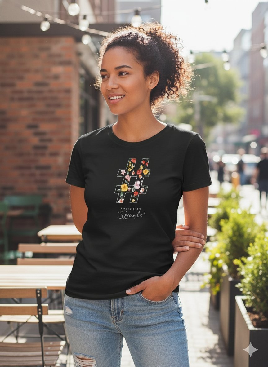 #makeyourdayspecial | Women Round Neak Vichitra T-Shirt