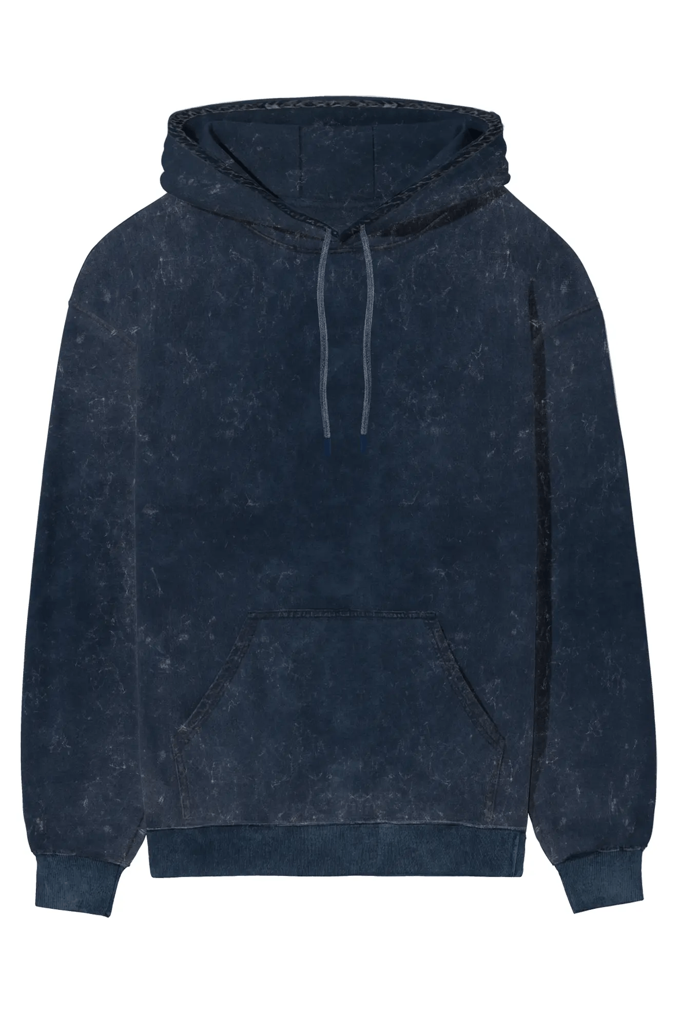 Navy Blue | Vintage Acid Wash Hoodie – Classic, Cozy & Timeless Style