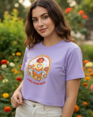 Love your Body | Lavender | Vichitra Crop tops