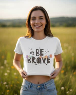 Be Brave | Vichitra Crop tops