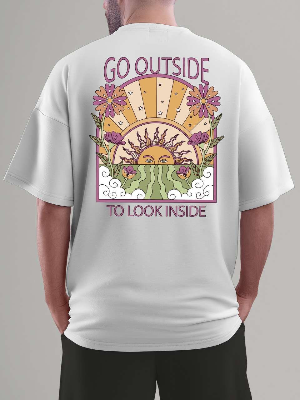 Go outside | Vichitraa Oversized T-Shirts Collection