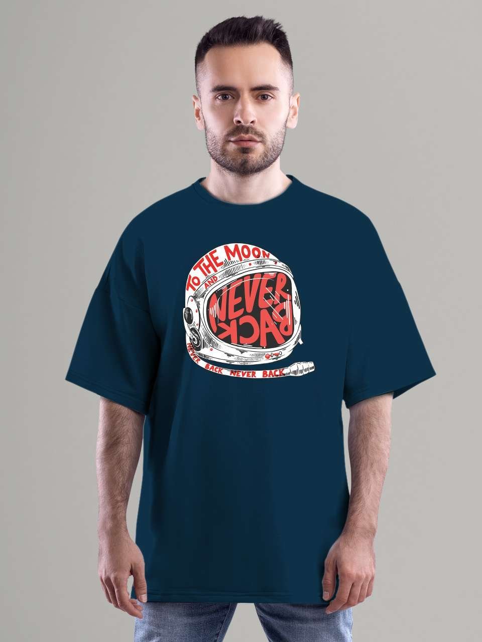 To the Moon| Vichitraa Oversized T-Shirts Collection - Image 2