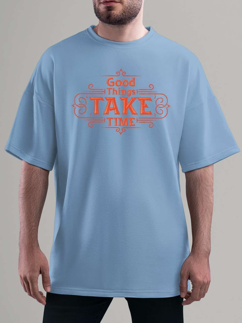 Good things take time | Vichitraa Oversized T-Shirts Collection - Image 4