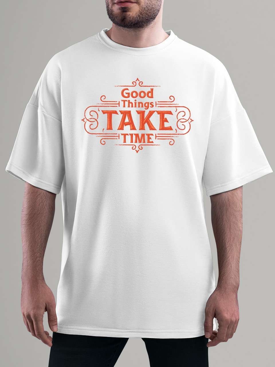 Good things take time | Vichitraa Oversized T-Shirts Collection - Image 2