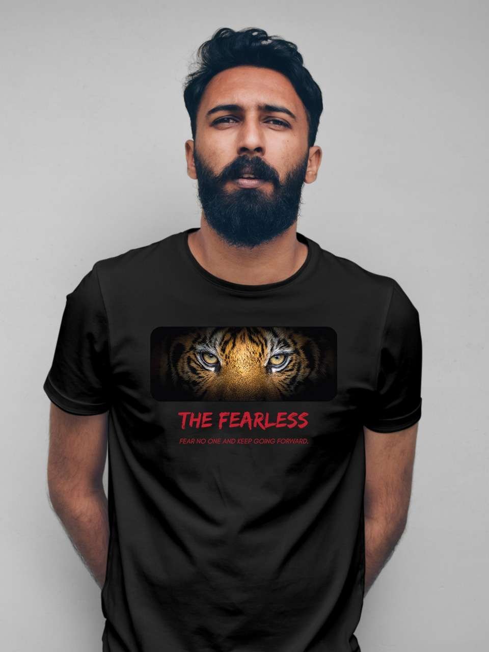 The Fearless| Vichitraa T-Shirts | Men Round Neak T-Shirts - Image 2