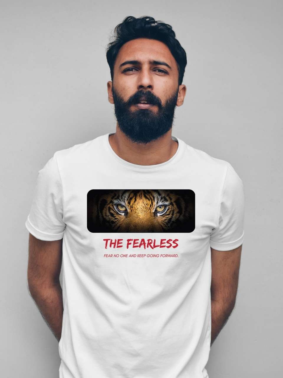 The Fearless| Vichitraa T-Shirts | Men Round Neak T-Shirts