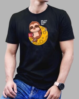 Relax Everyday | Vichitra | Men Round Neak T-Shirts