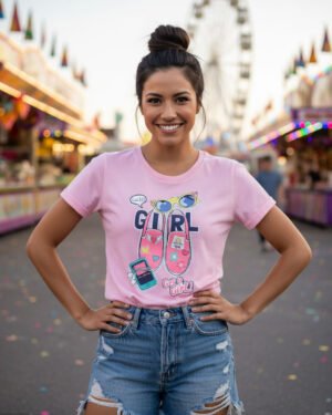 Girl | Women Round Neak Vichitra T-Shirt