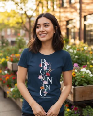 Beginning | Women Round Neak Vichitra T-Shirt