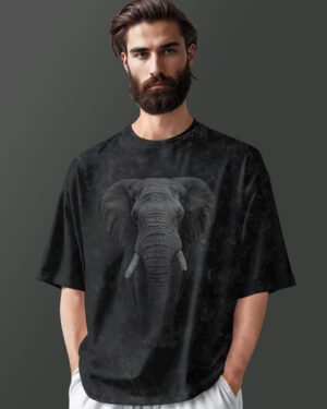 Elephant – Majestic Giant Stone Wash T-Shirt
