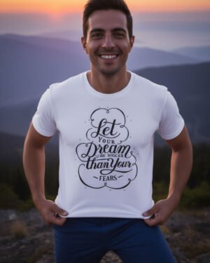 Let your Dream | Vichitra | Men Round Neak T-Shirts