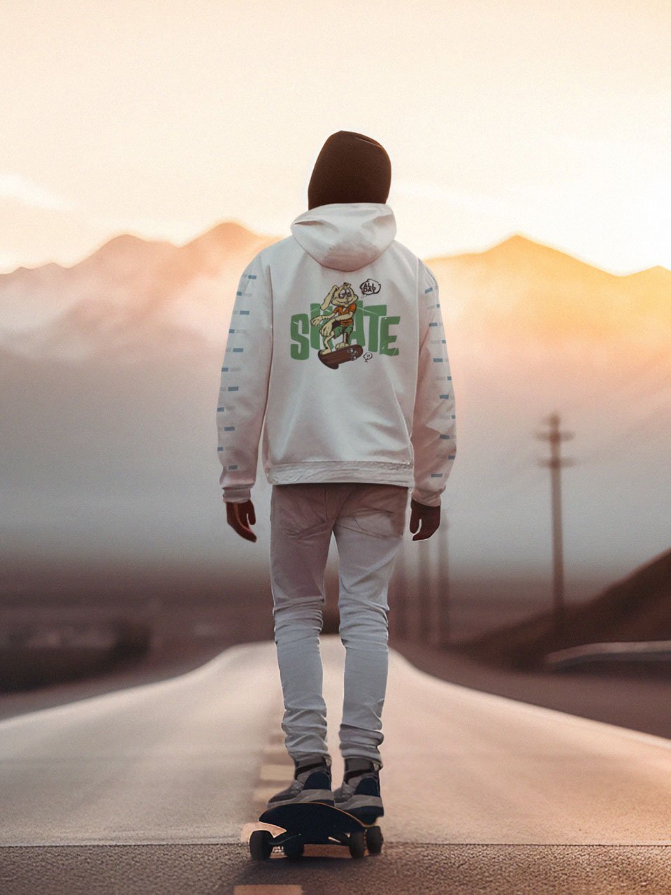 Skate | Vichitraa Men’s Hoodie