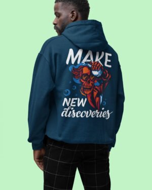 Make New Discoveries | Vichitraa Men’s Hoodie