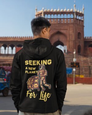 Seeking new planet | Vichitraa T-Shirts | Men Hoodies
