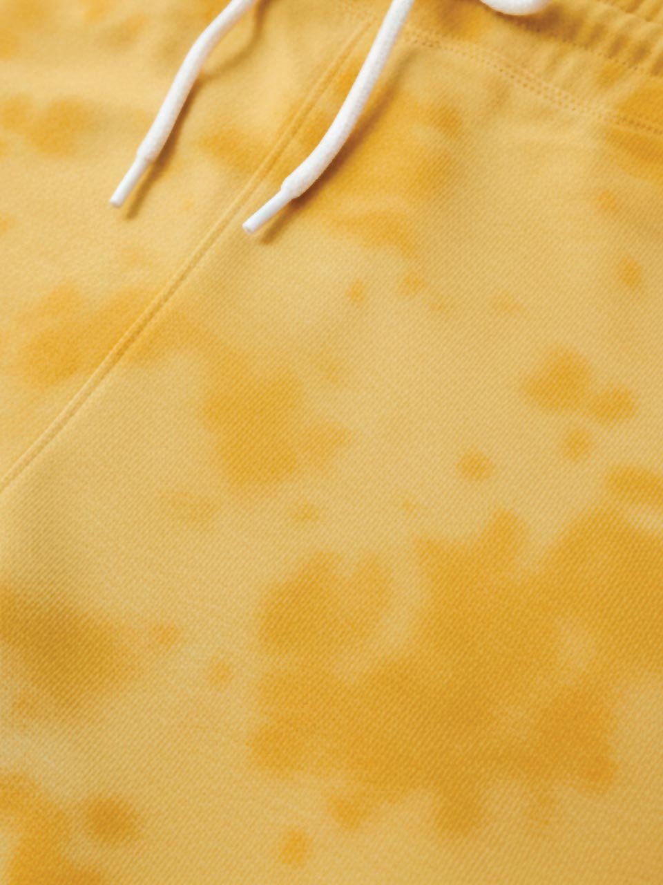 Men’s Tie-Dye Half Pants – Yellow | Relaxed Streetwear Fit - Image 4